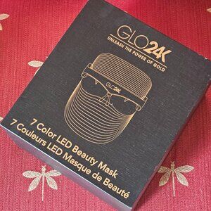 GLO24k -  7 Color LED Beauty Mask - Like New!